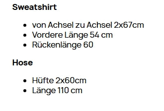 Trainingsanzug-Set April verschiedene Farben