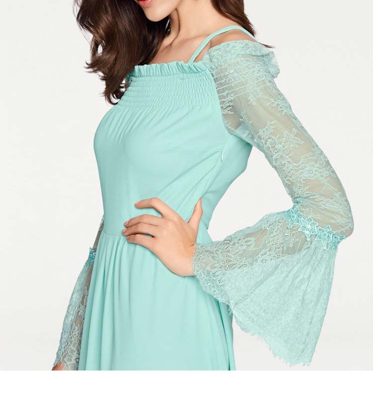 Ashley Brooke Carmen Kleid, mint