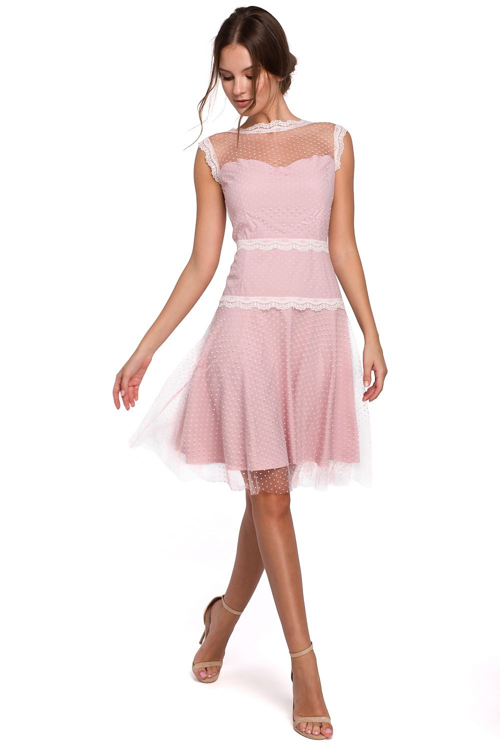 Cocktailkleid Makover rosa