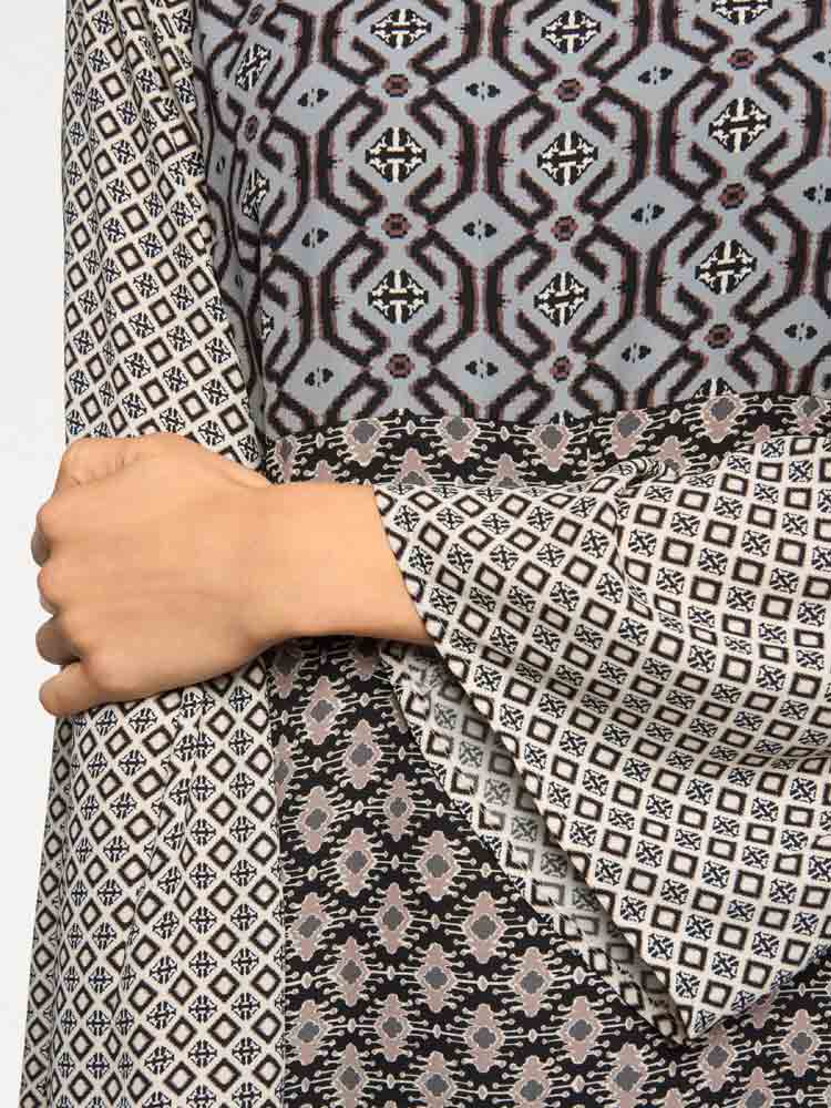 Linea Tesini Kleid, bunt