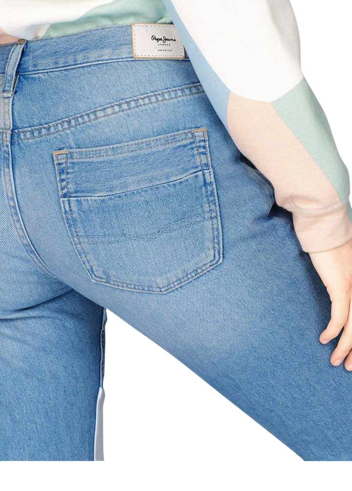 Pepe Jeans Patchwork hellblau, 32 inch