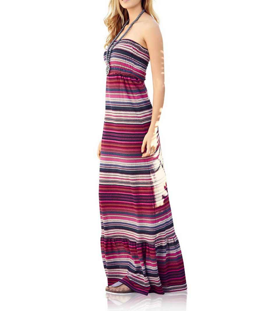 Rick Cardona Maxi Kleid, bunt