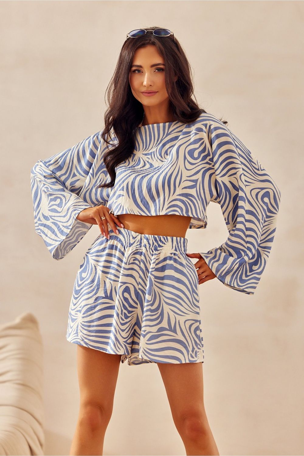 Shorts Roco Fashion Blau