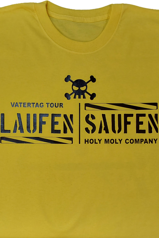 Vatertag Tour T-Shirt "Laufen und Saufen"