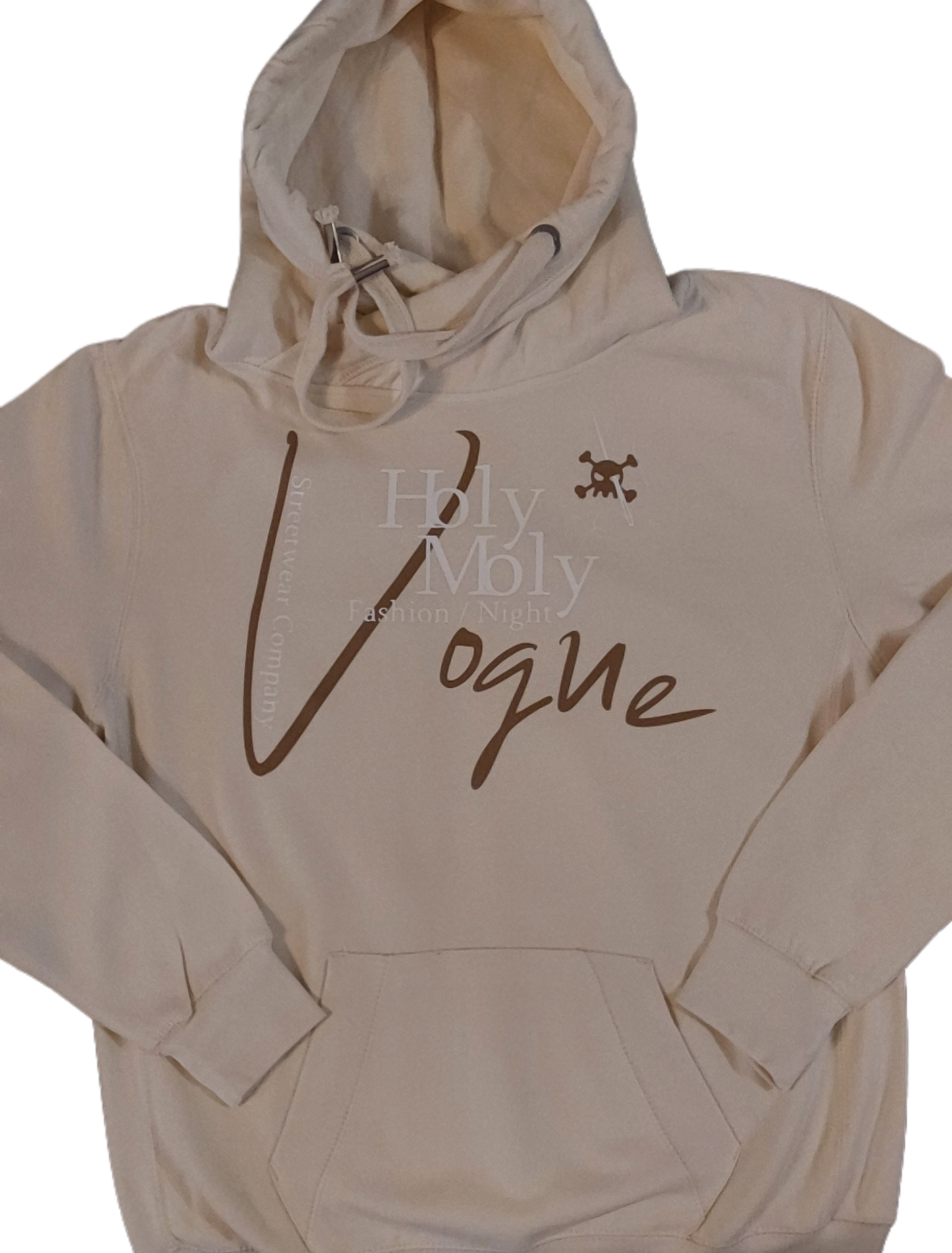 Hoodie Cross Neck " Vanilla Vogue"
