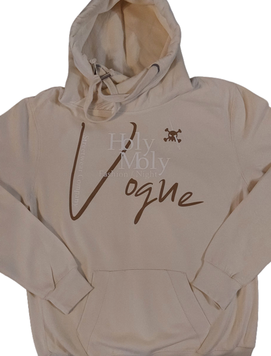 Hoodie Cross Neck " Vanilla Vogue"
