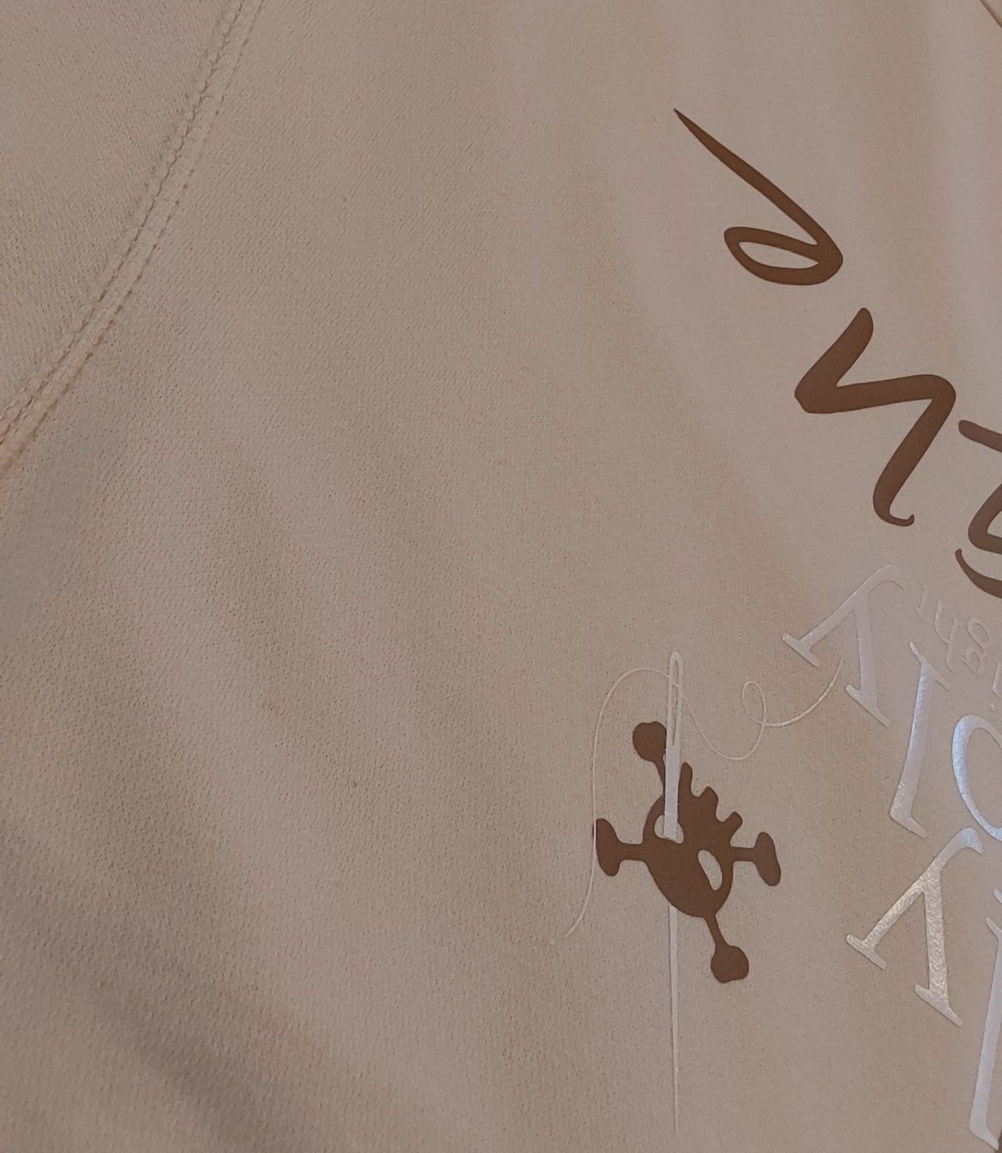 Hoodie Cross Neck " Vanilla Vogue"
