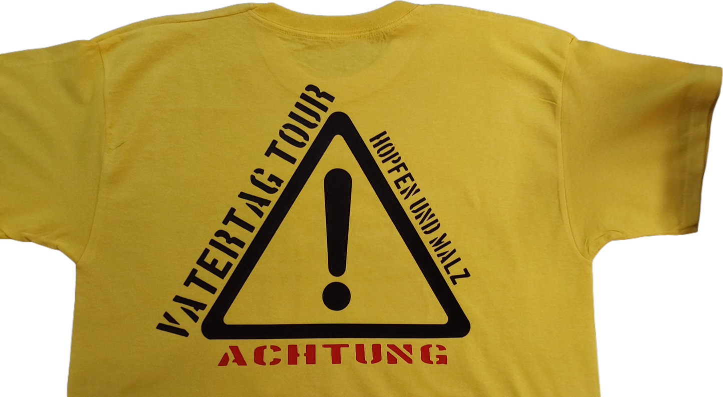 Vatertag Tour T-Shirt "Laufen und Saufen"