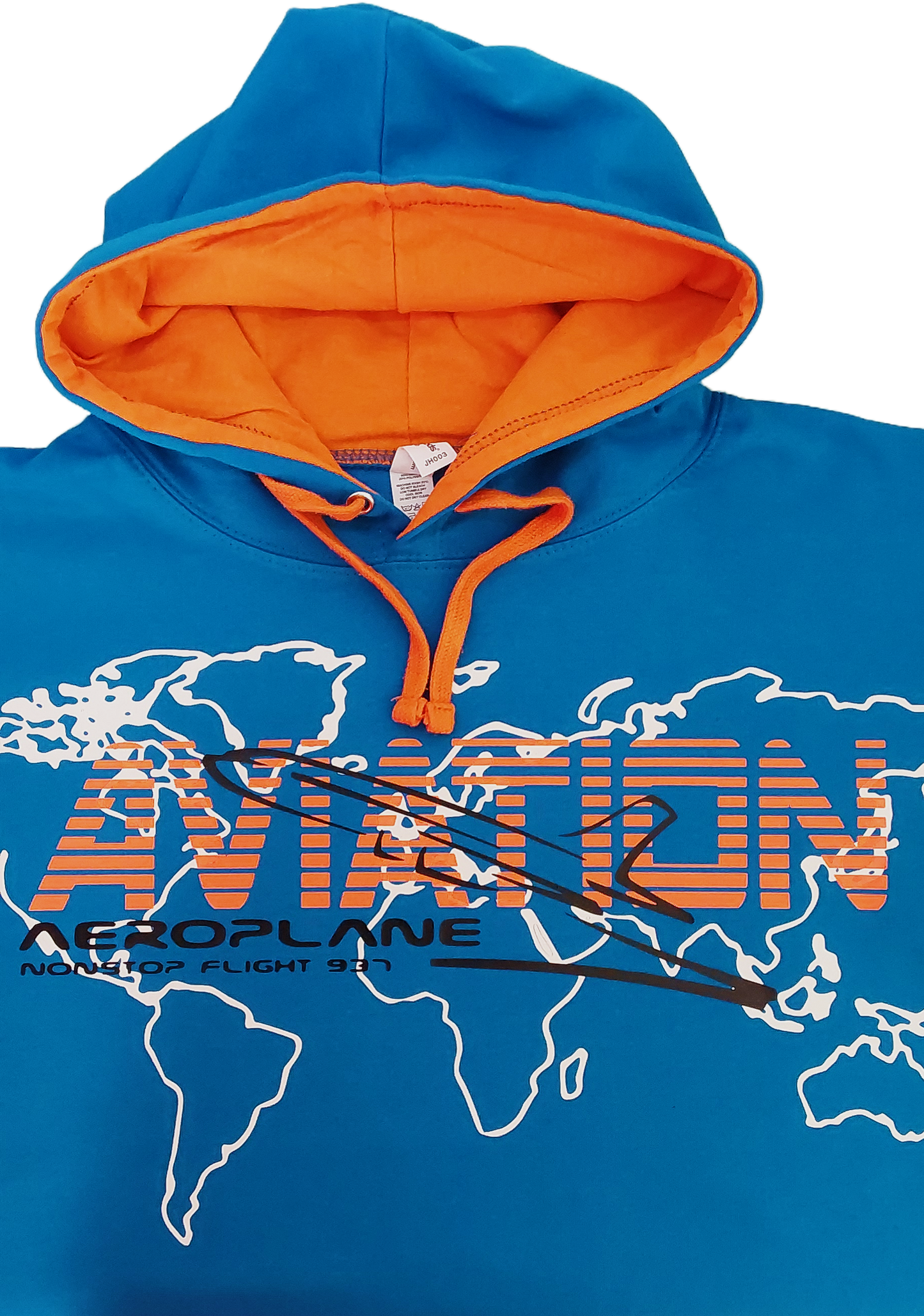 HolyMC Hoodie Aviation Sapphire Blau Premium
