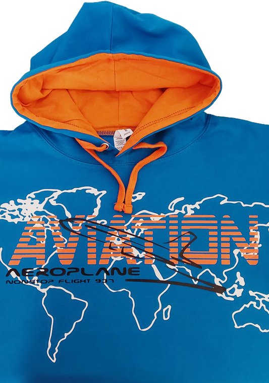 HolyMC Hoodie Aviation Sapphire Blau Premium