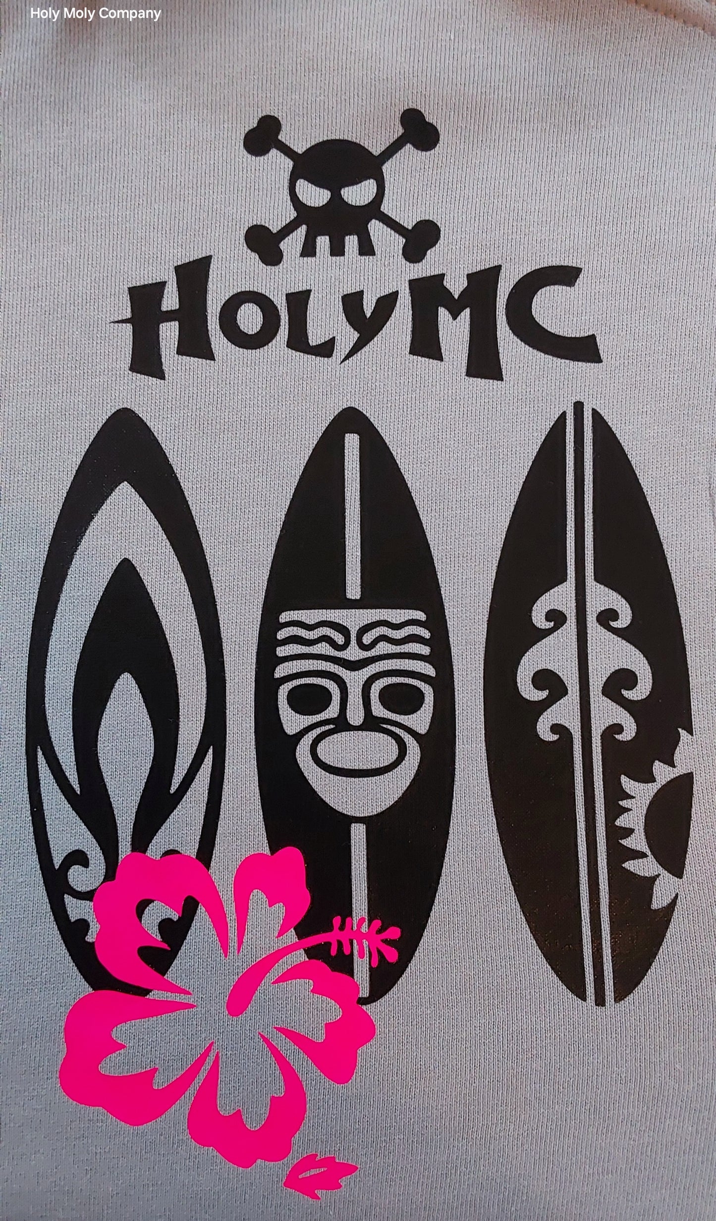 HolyMC Hoodie Herren Maui Light Grey Premium Style