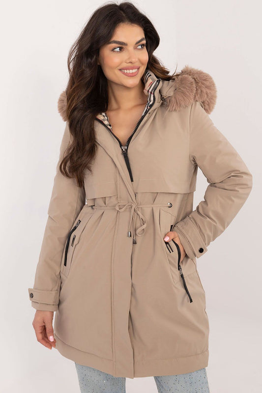 Jacke Factory Price Pelzkragen verschiedene Farben