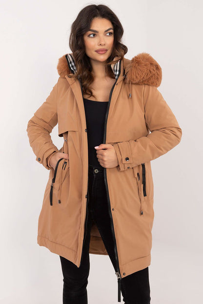 Jacke Factory Price Pelzkragen verschiedene Farben