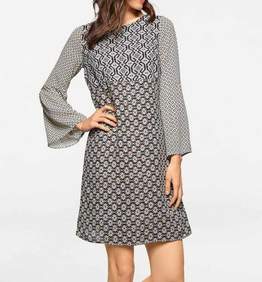 Linea Tesini Kleid, bunt