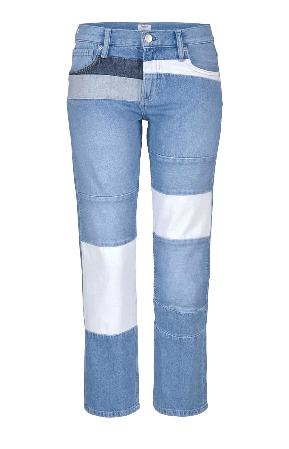 Pepe Jeans Patchwork hellblau, 32 inch