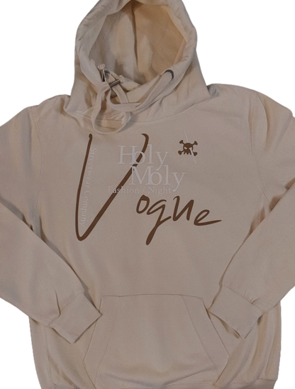 Hoodie Cross Neck " Vanilla Vogue"
