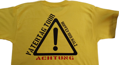 Vatertag Tour T-Shirt "Laufen und Saufen"