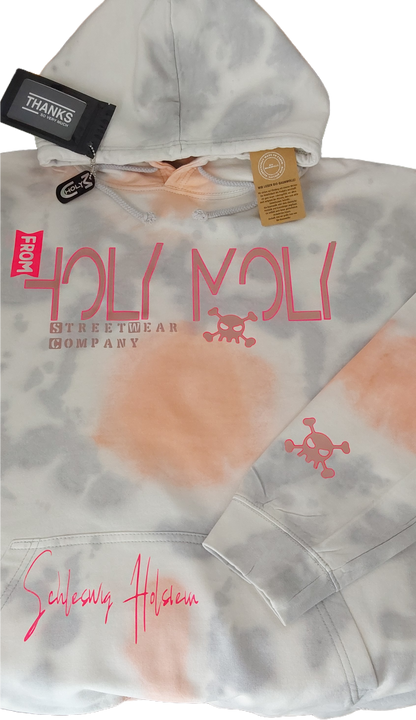 Damen Hoodie Rosé Gold & Pink