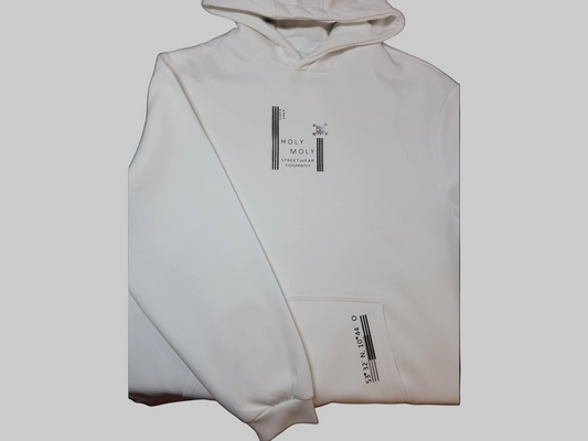 Hoodie" mother of pearl " in Schneeweiß