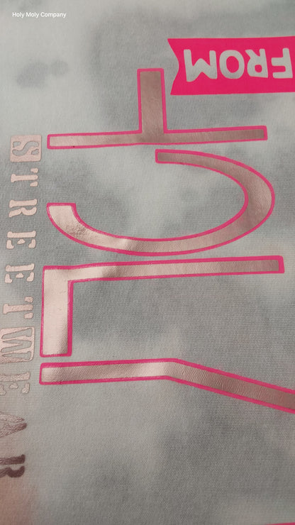 Damen Hoodie Rosé Gold & Pink