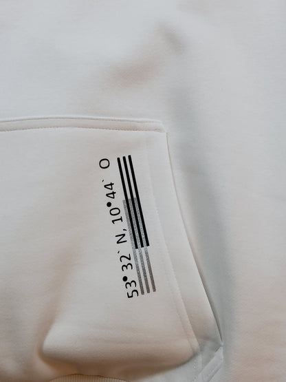 Hoodie" mother of pearl " in Schneeweiß